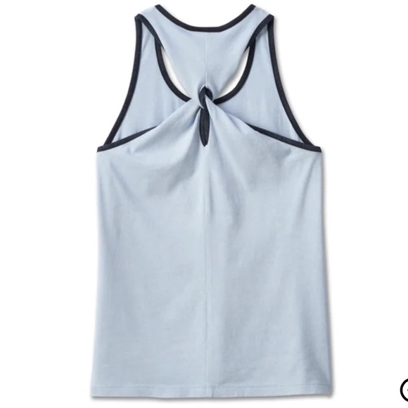 Harley-Davidson Women's National Anthem Twist Back Tank - Skyway Blue - 2XL - Picture 3 of 8